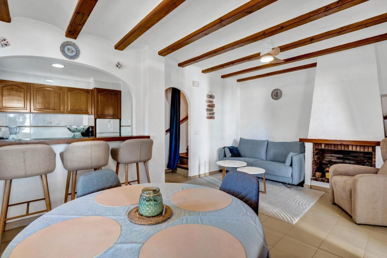 Ruhiges Eckreihenhaus Mit Pool In La Sella Zarzas One Denia Villa Педрегер Екстериор снимка